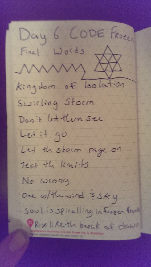 Day 6 Words! This should be fun!