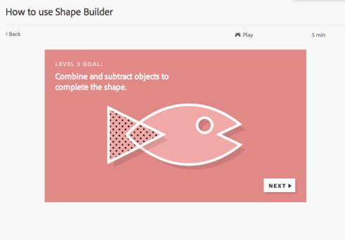 The interactive Adobe tutorial for adding/subtracting shapes together. This tool blew my mind!